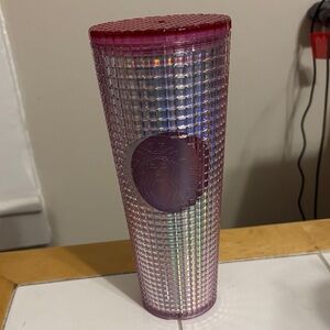 Starbucks Pink Tumbler 24oz